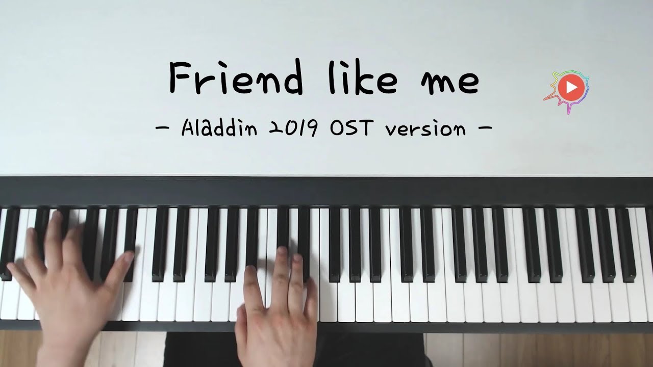 [Aladdin piano cover] - Friend like me