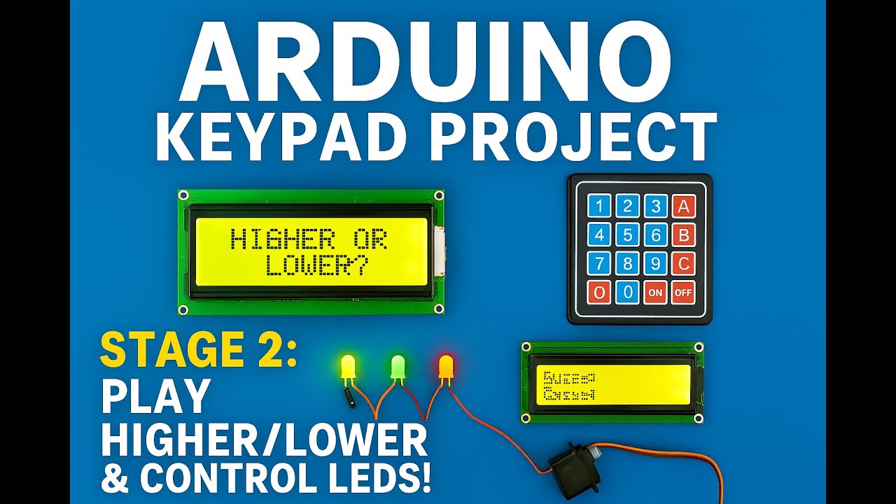 Arduino Keypad Game + LED Control