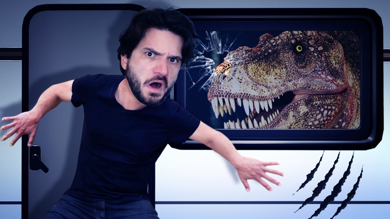 JOGO DE TERROR, MAS O TERROR É UM TIRANOSSAURO REX!