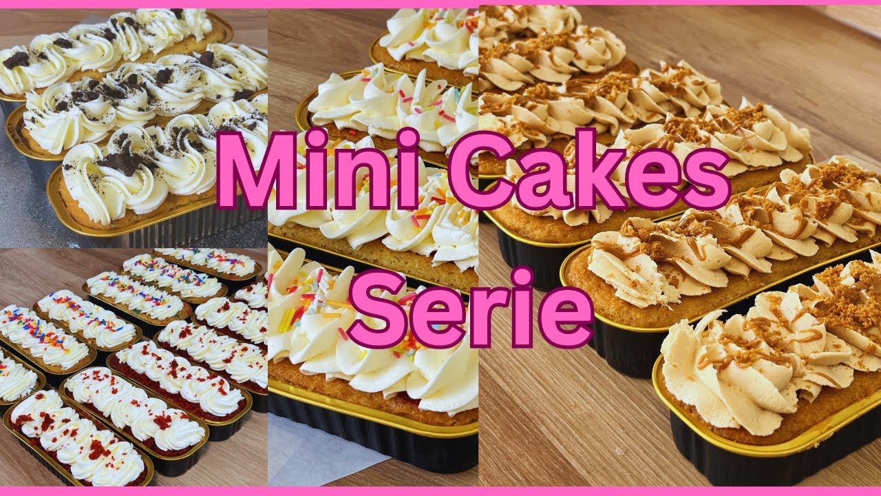 Mini Cakes Serie | Mini Cake Business Series | Learn How to Make 7 Flavors from Scratch! 🍰 | PART 1