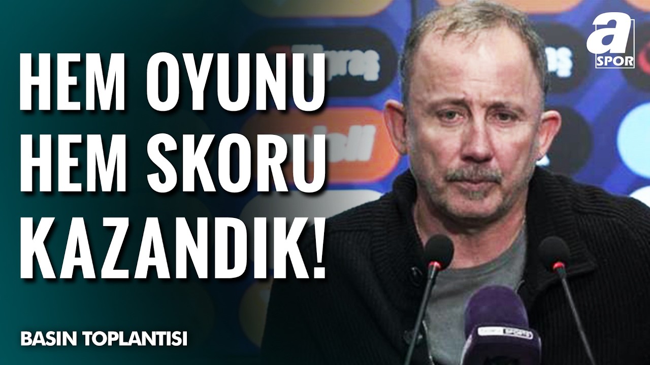 Beşiktaş 4-0 Göztepe | Sergen Yalçın Maç Sonu Basın Toplantısı