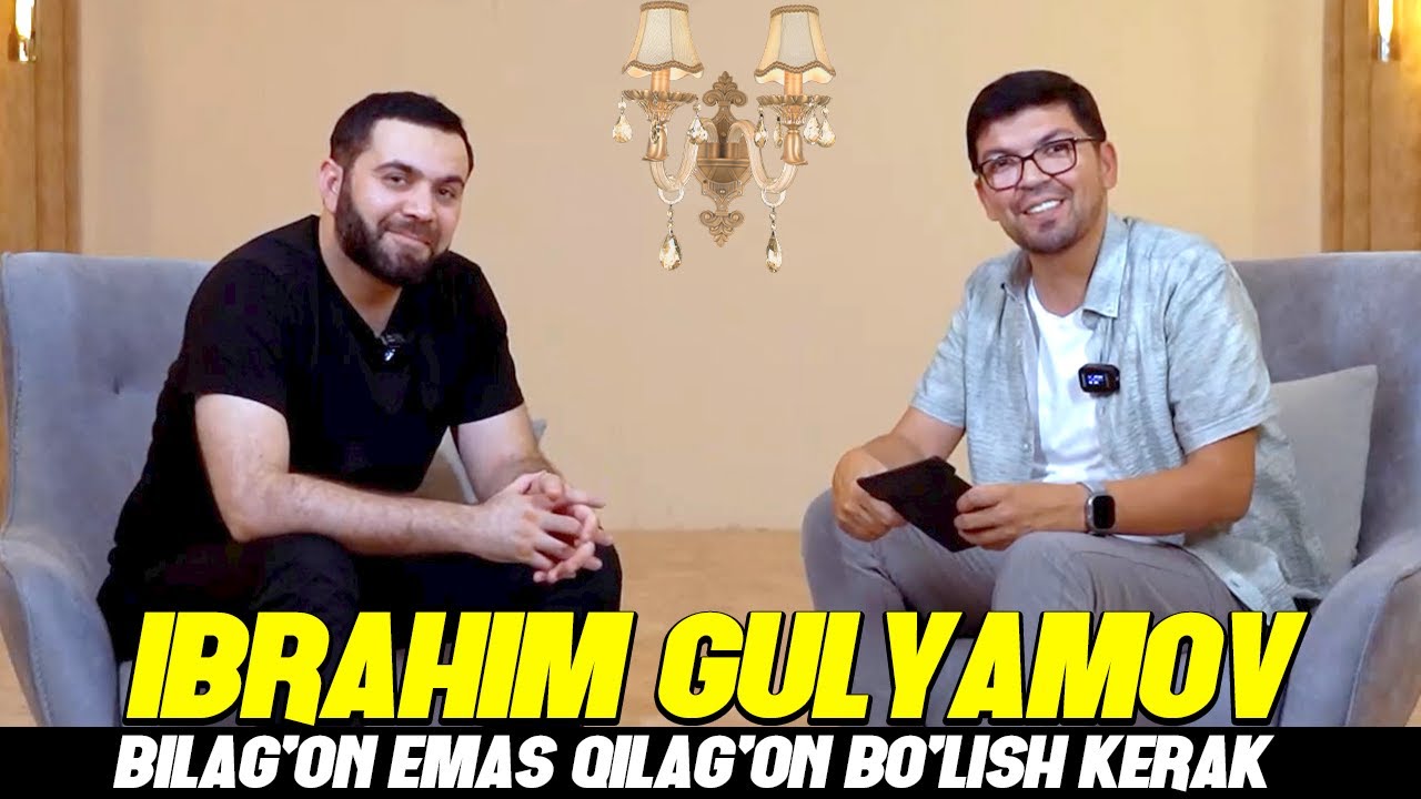 33 savol - Bilag’on emas Qilag’on bo’lish kerak Ibrahim Gulyamov