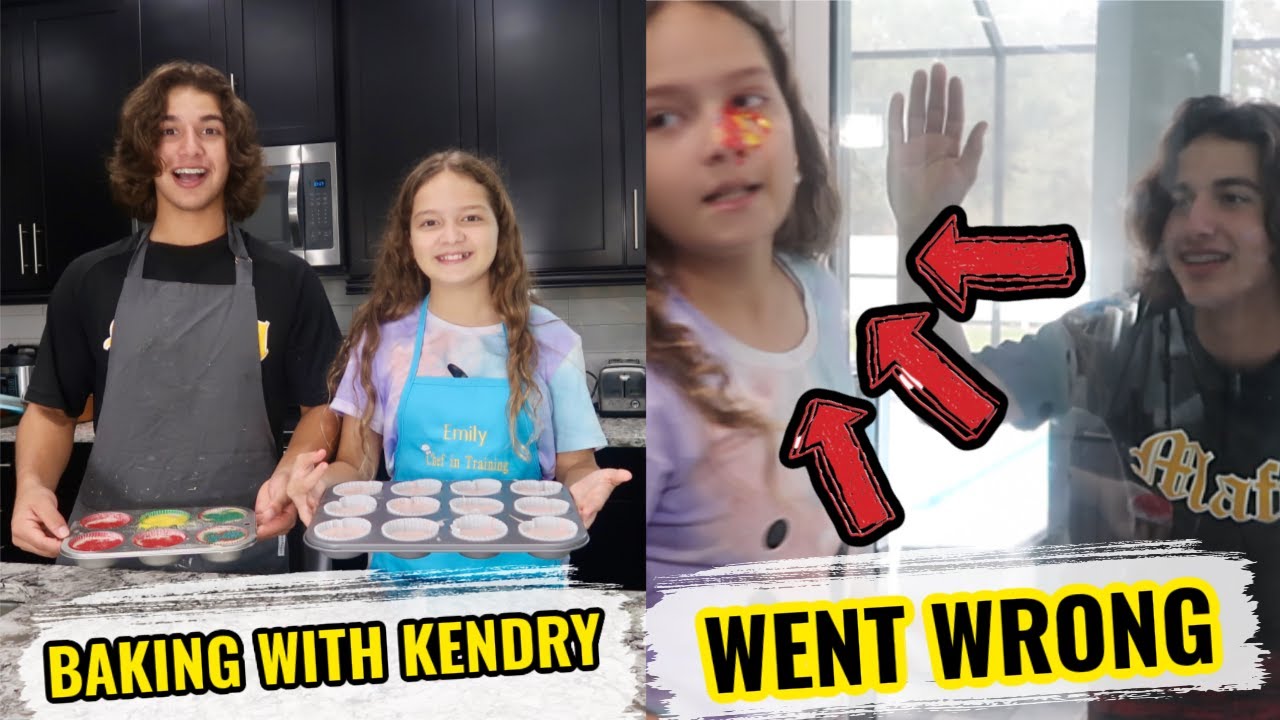 Baking with Kendry went WRONG!!! | SISTER FOREVER
