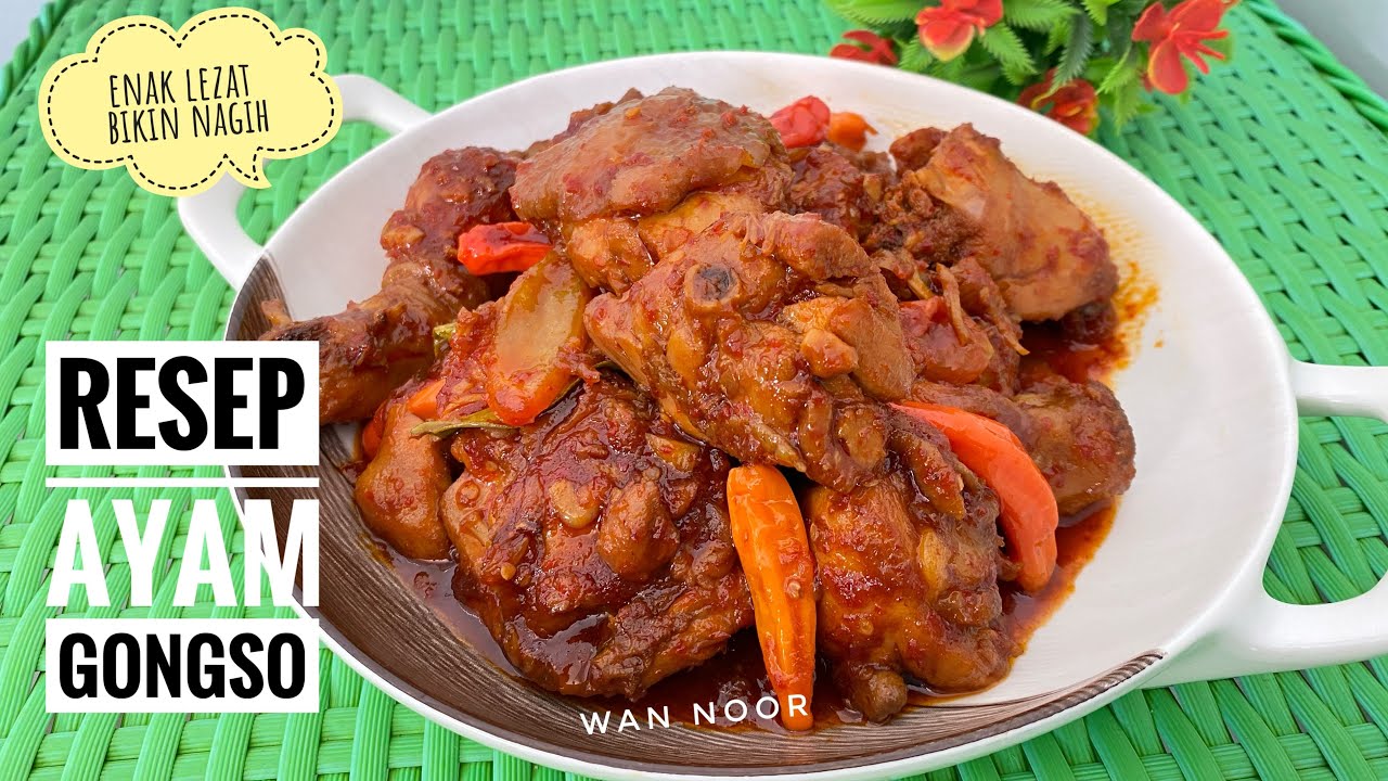 Resep Masak Ayam Gongso Khas Semarang Simpel Enak dan Lezat Bikin Ketagihan