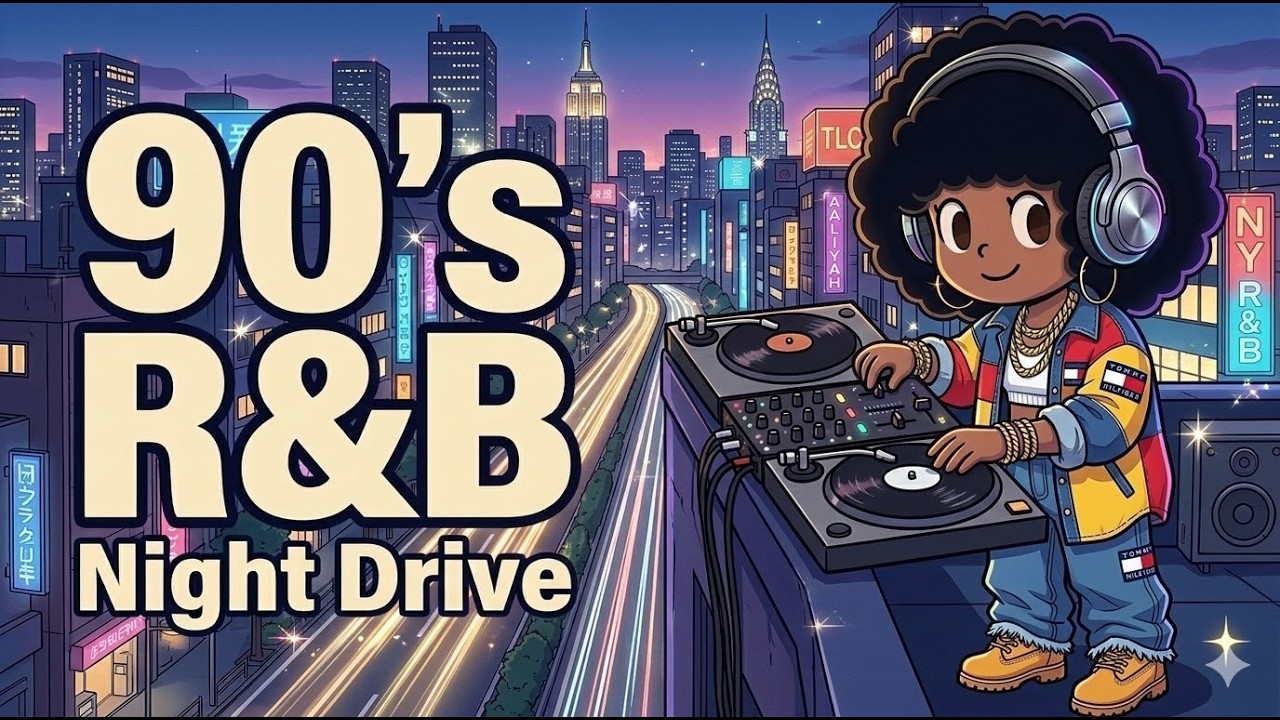 【Japanese R&B #03 】90's R&B Classics | Drive Mix [JP/EN]