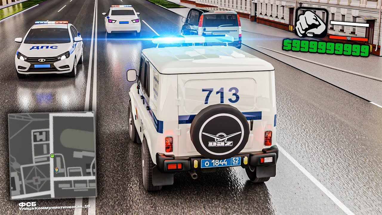 🚓 Атмосферный ПАТРУЛЬ в Полиции ППС на AMAZING RP в GTA CRMP