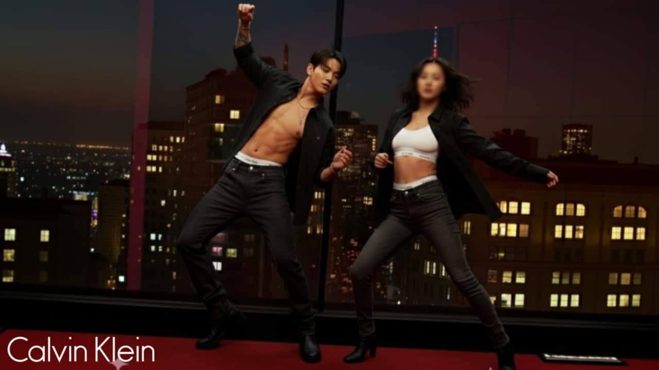 Безумие! Танец Чонгука на показе Calvin Klein 2026 растопил тысячи фанатов!