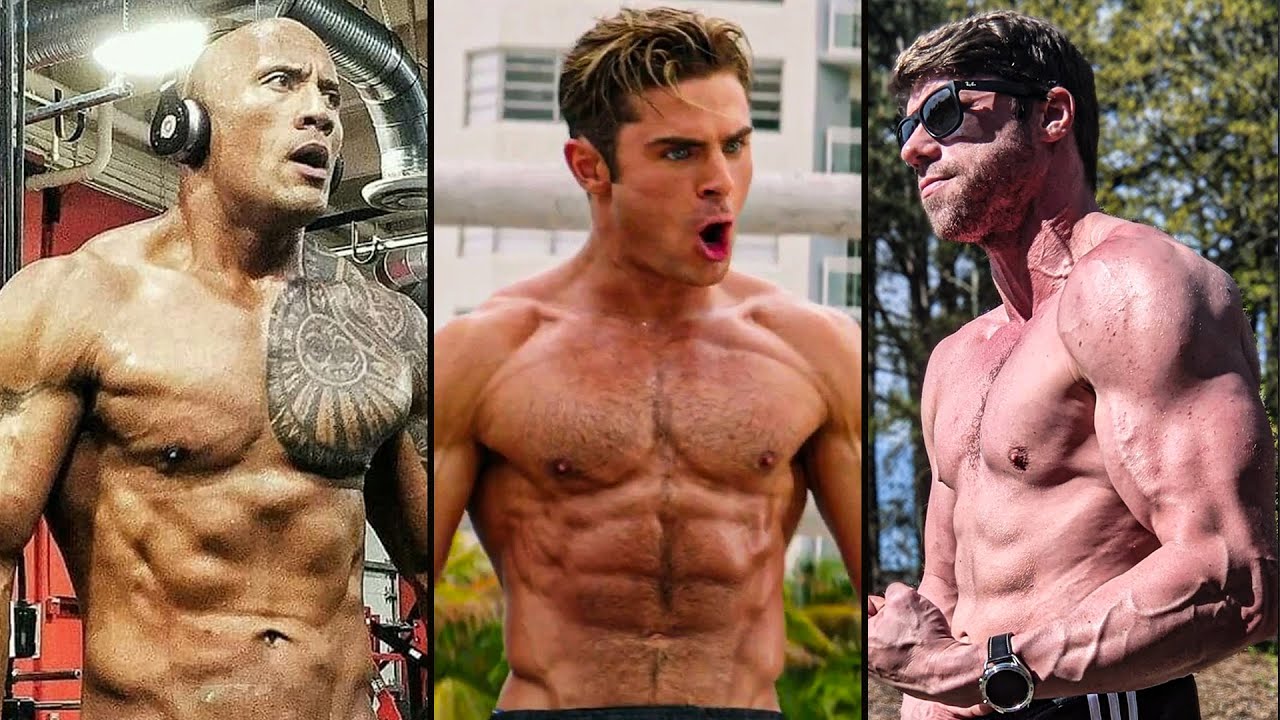 The Rock's Abs Vs. Zac Efron Vs. FPSRussia