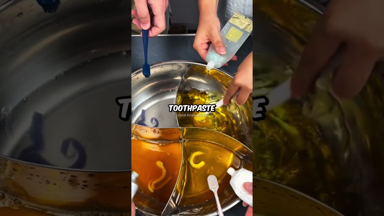 She tested all the TOOTHPASTES and this was the result! #interestingfacts