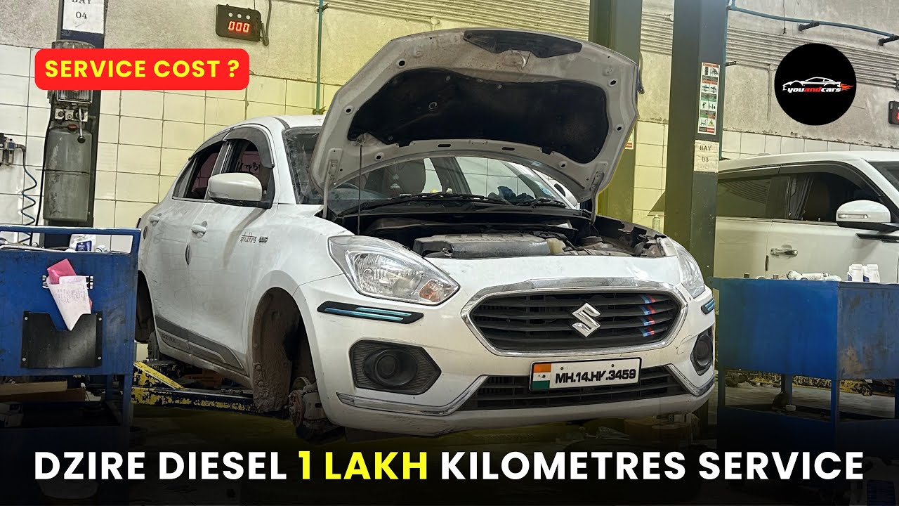 Maruti Dzire Diesel Service 🔧💸 Full Cost, Engine Oil, Tips | Worth It? 🤔