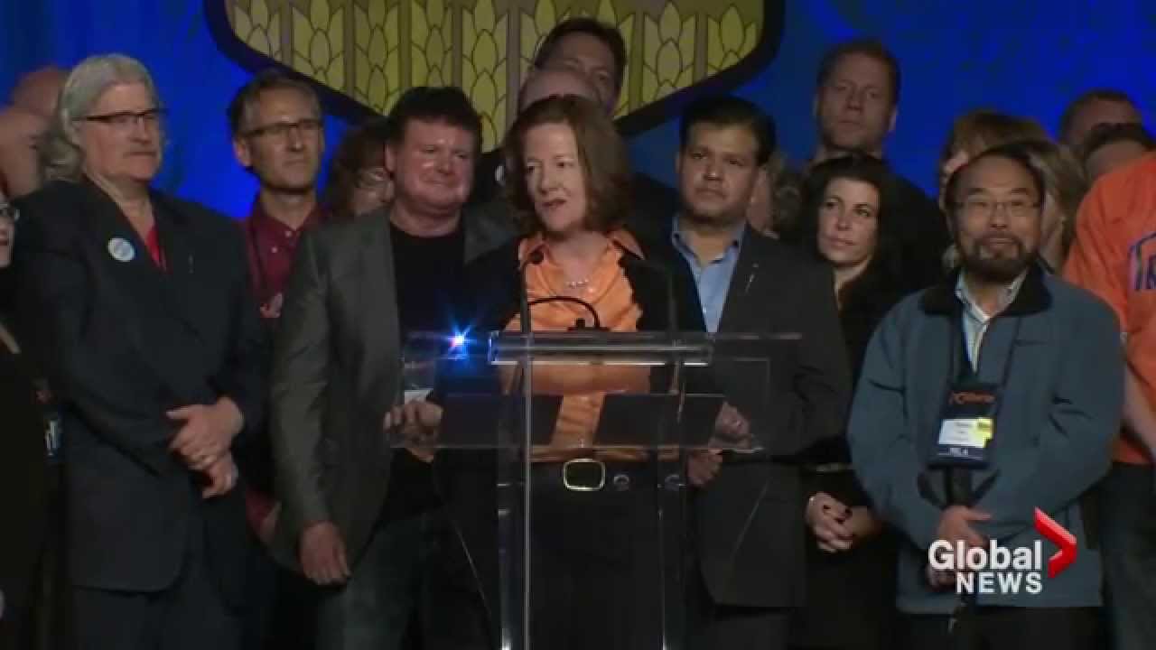 Where is former Alberta Premier Alison Redford?