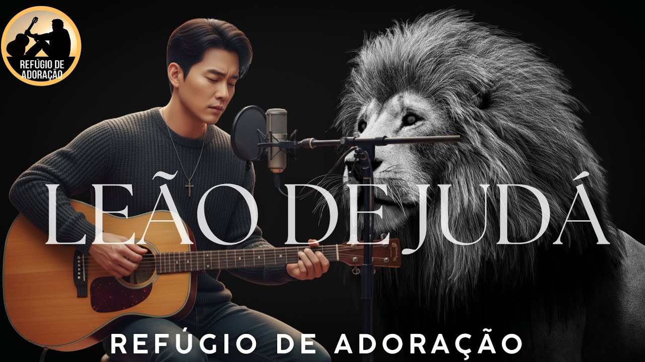 LEÃO DE JUDÁ| Refúgio De Adoração (Letra Oficial) Música Gospel | Música evangélica