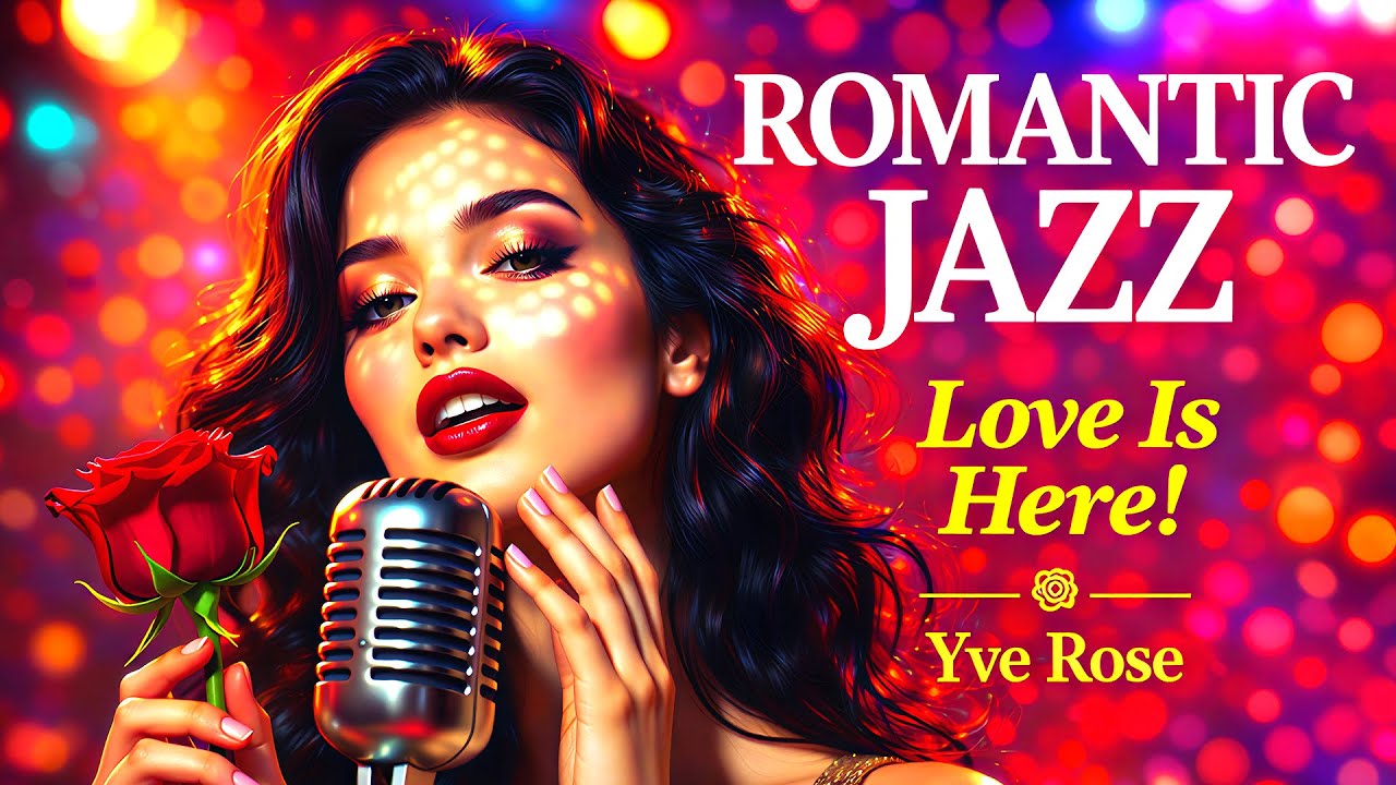 Love Is Here | Romantic Jazz Atmosphere by Yve Rose 🌹 Original Composition