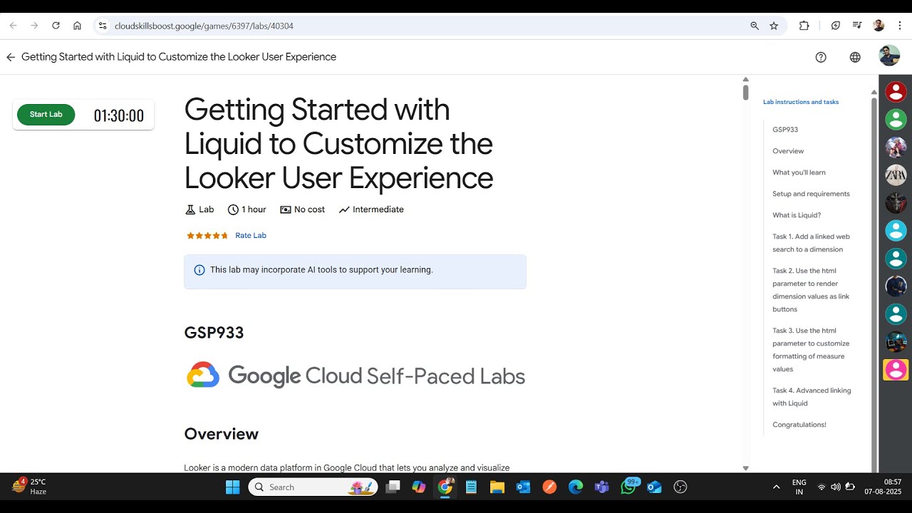 [NEW 2025] Getting Started with Liquid to Customize the Looker User Experience || Easy Lab Solution