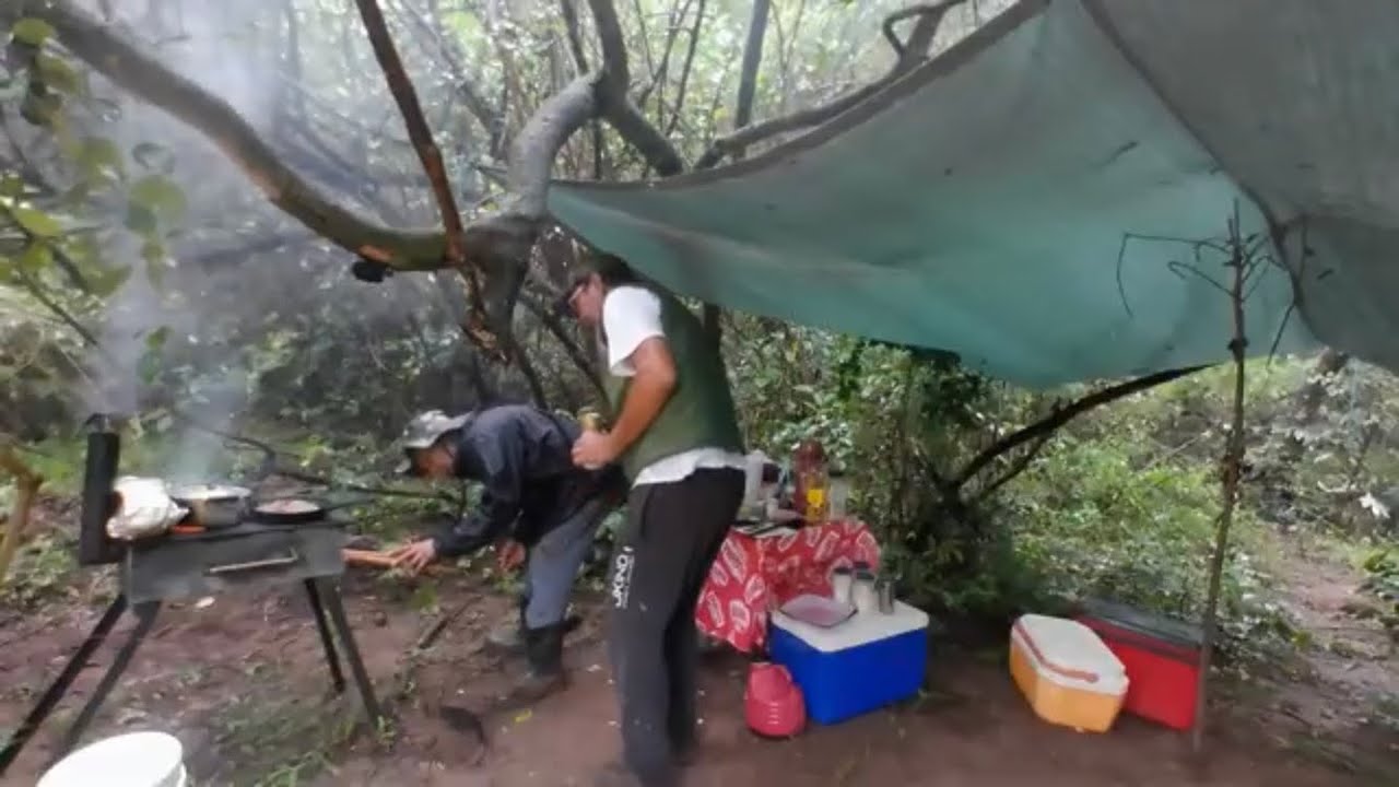 Muita chuva no Rio Palmeirinha, mas fomos preparado e tudo de bom aconteceu