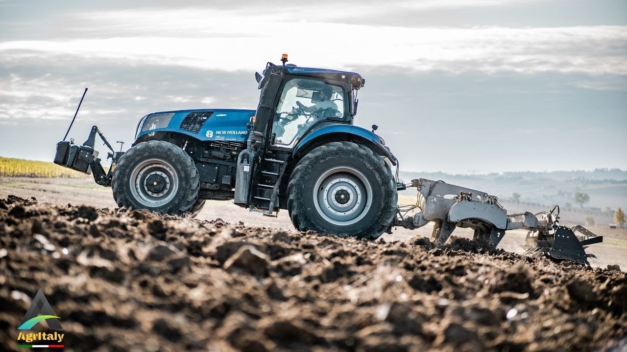* NEW* New Holland T8.435 Genesis & Ripuntatore ER.MO. Levante 7 ancore | Ripuntatura terreno 2021