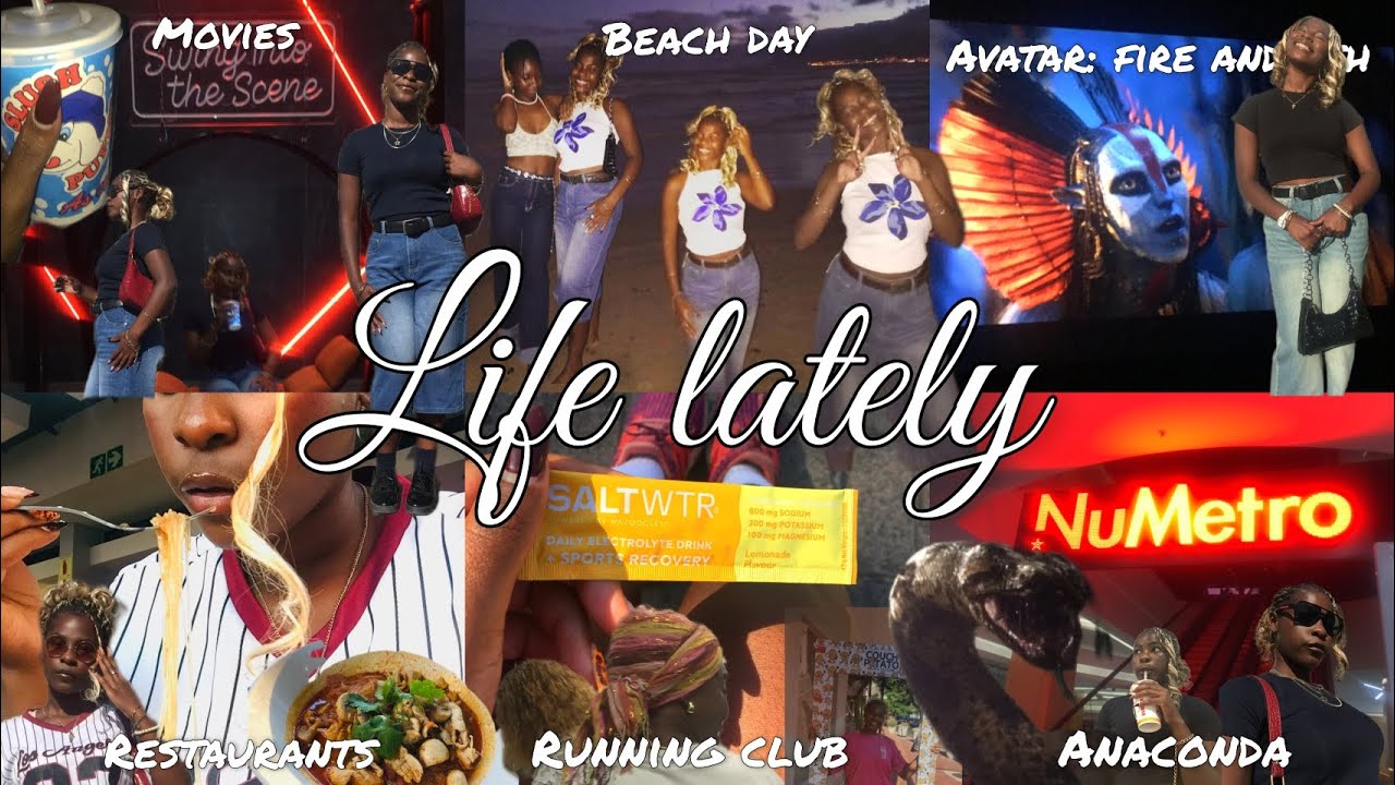 Life lately vlog:December!+church +avatar fire and ash+restaurant+movies+solo date+beachday+fun+ect.