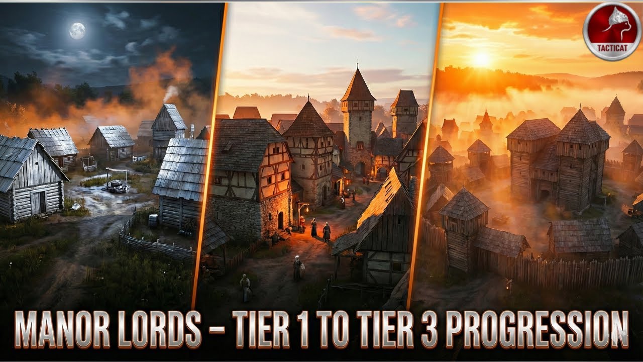 Manor Lords &ndash; Stable Food Production & Tier 3 Upgrades