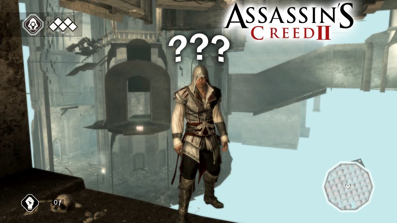 Обзор недоступных локаций в Assassin's Creed II