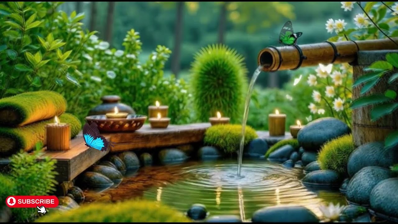 Relaxing Music with Water Sounds & Soft Piano 🌙 Sleep Music for Deep Sleep, Meditation & Stress Rel