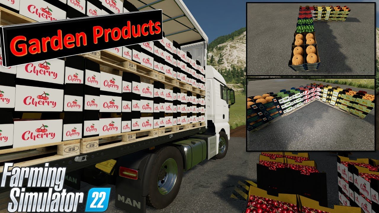 FS22 Farming Mods/ The Garden Production System
