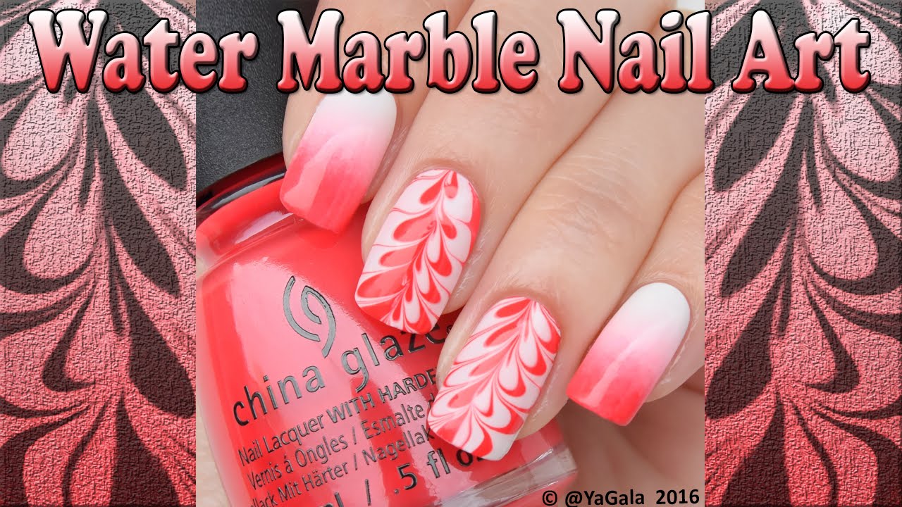 Another way of watermarbling / Водный дизайн