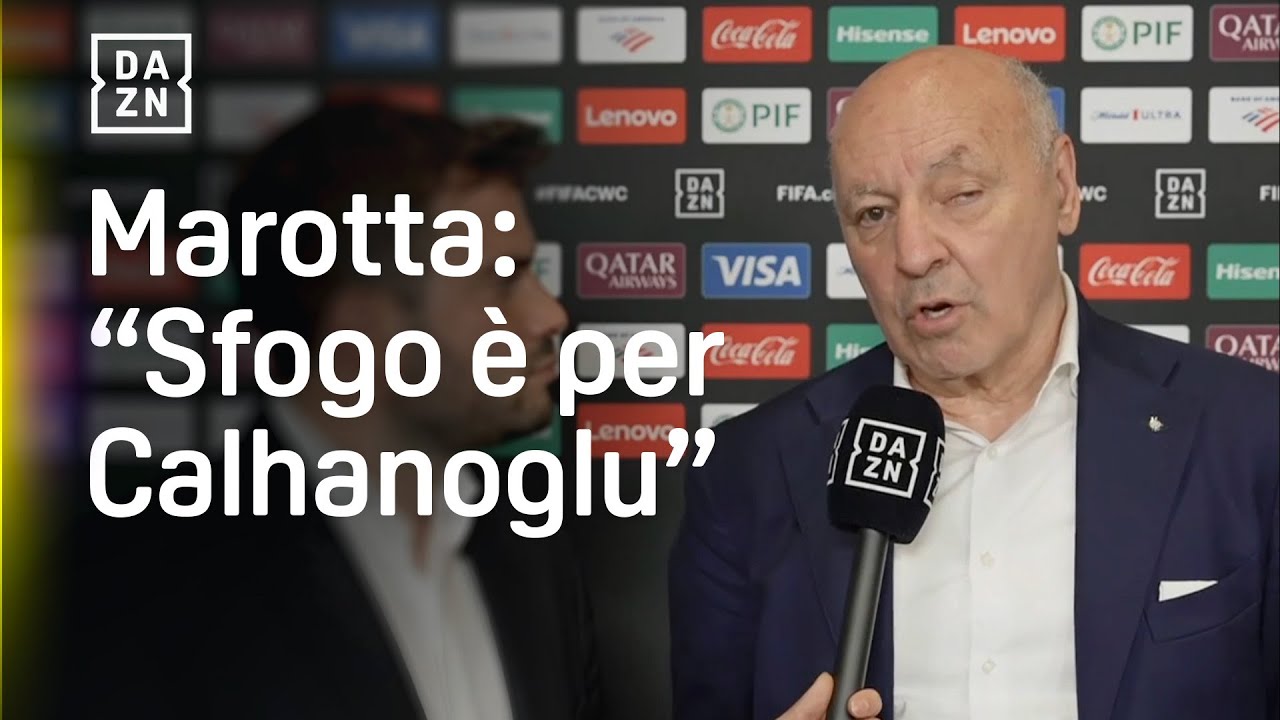 MAROTTA replica a LAUTARO: "Lo sfogo è per CALHANOGLU, ecco la situazione" | Inter-Fluminense | DAZN