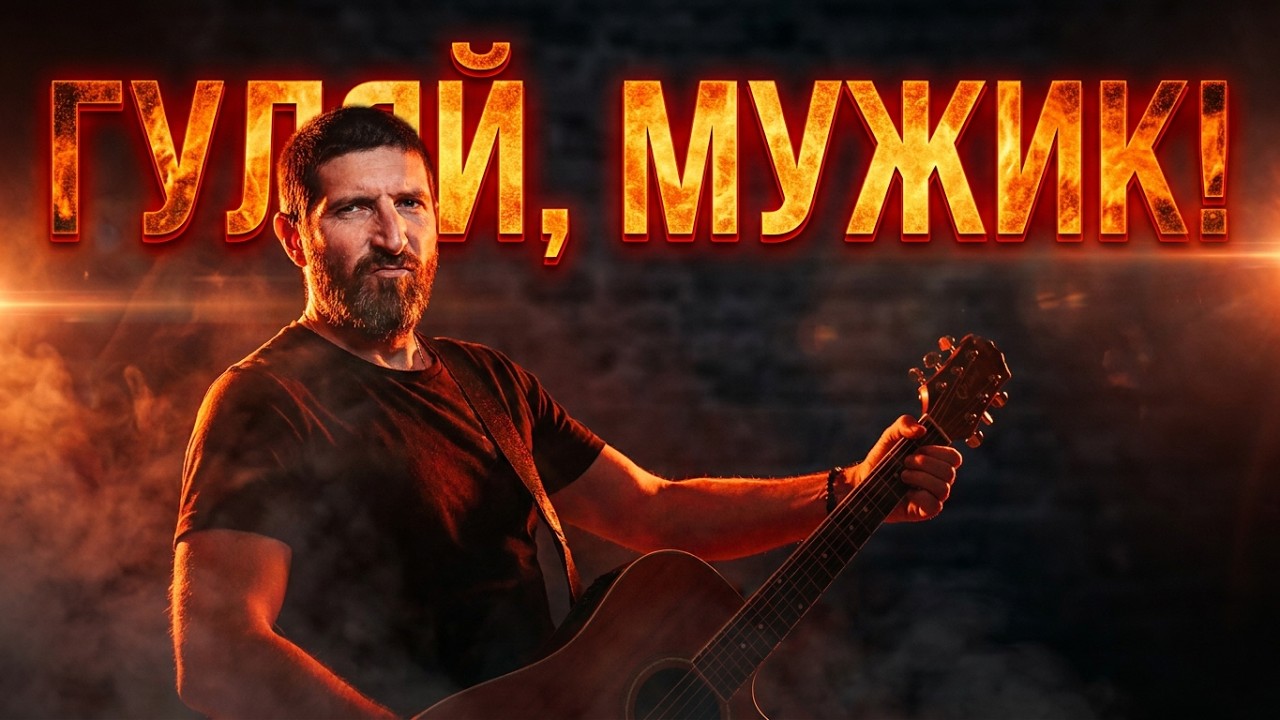 ГУЛЯЙ МУЖИК! Кавер на Сектор Газа с АККОРДАМИ!