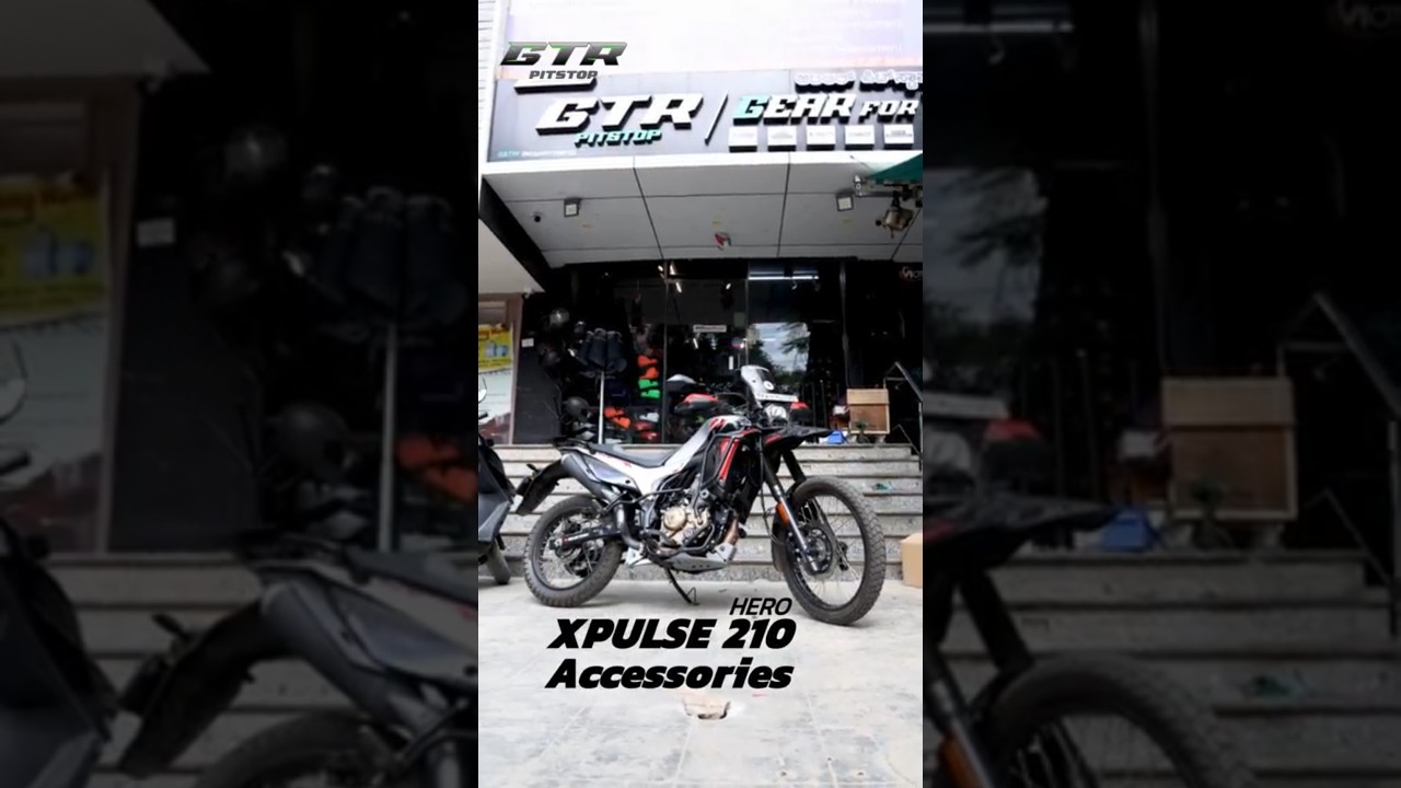 Hero Xpulse 210 Accessories 🔥 | GTR Pitstop