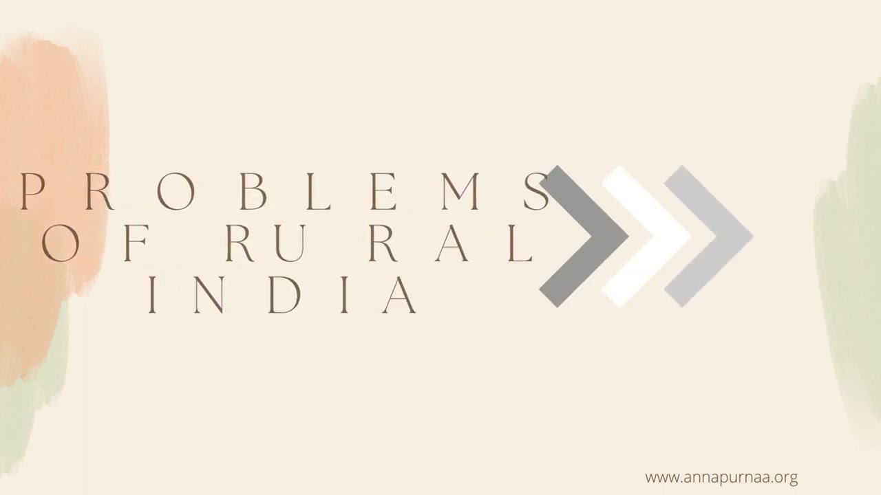 Problems of Rural India | Join us to solve them