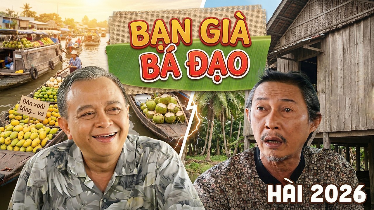 Hài Tiểu Quốc Bảo BẠN GIÀ BÁ ĐẠO | HÀI VIỆT NAM HAY NHẤT 2026 | HÀI MỚI NHẤT 2026