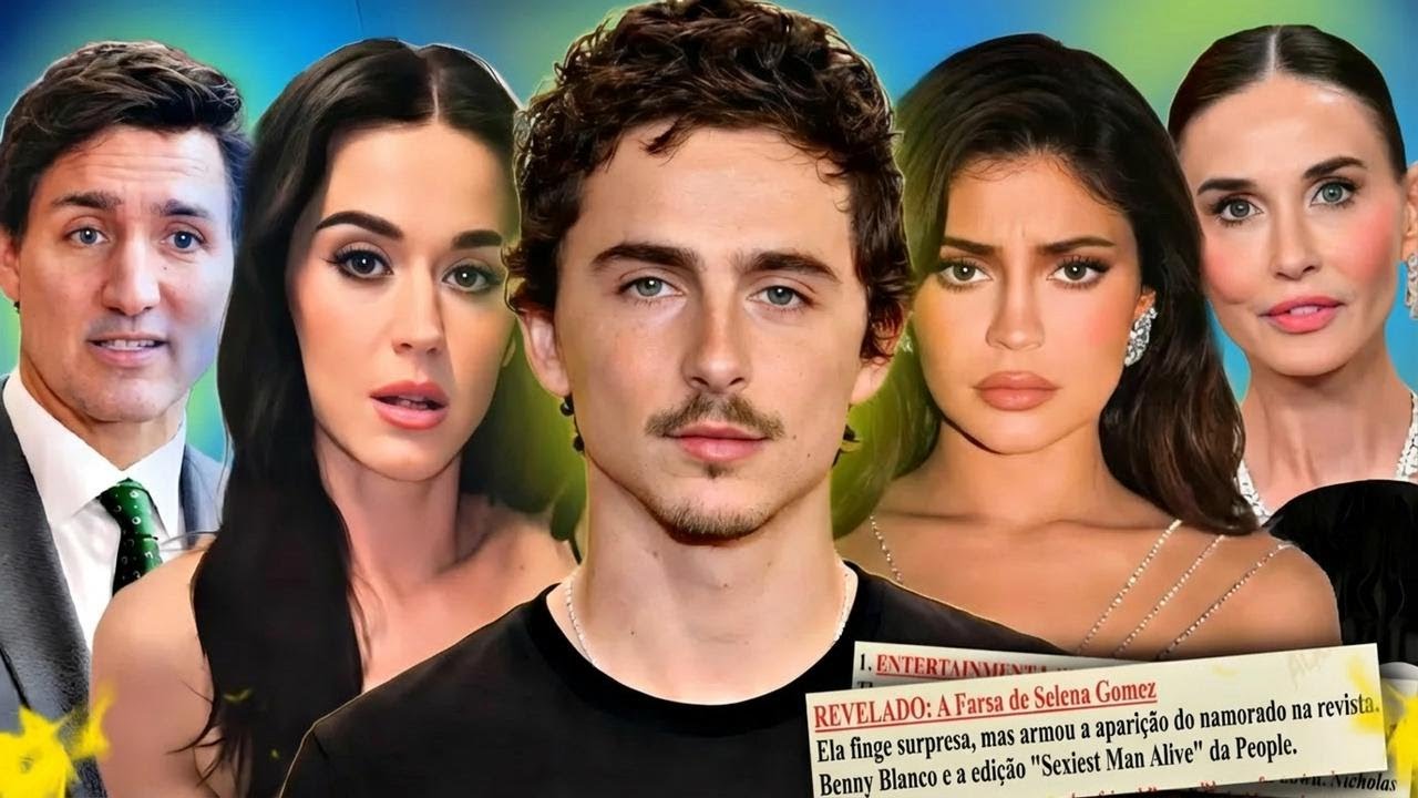 Timothée Chalamet culpa Kylie Jenner pela derrota, gravidez polêmica de Katy Perry e Demi Moore mal