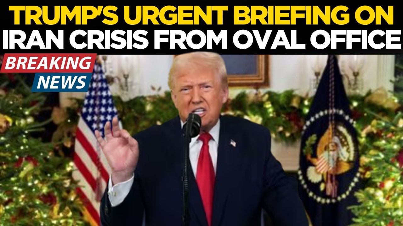 Trump LIVE: Trump Makes An Announcement | President Trump Briefing On Iran War |  | US Iran War LIVE