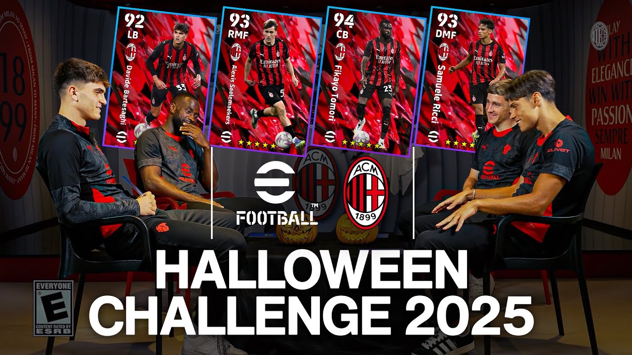 ​ ⁨@play_efootball⁩  Halloween Challenge | Who's got the stronger card?