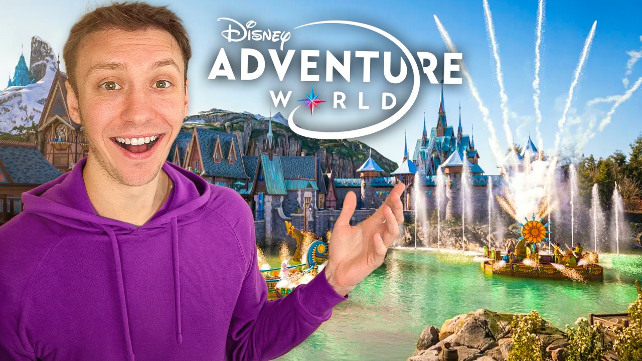 Disney Adventure World OPENING DAY! | VLOG
