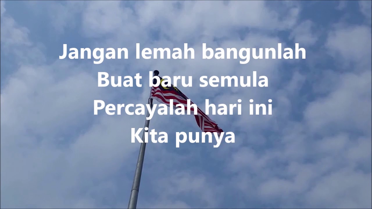 SAYANGI MALAYSIAKU lyrics video