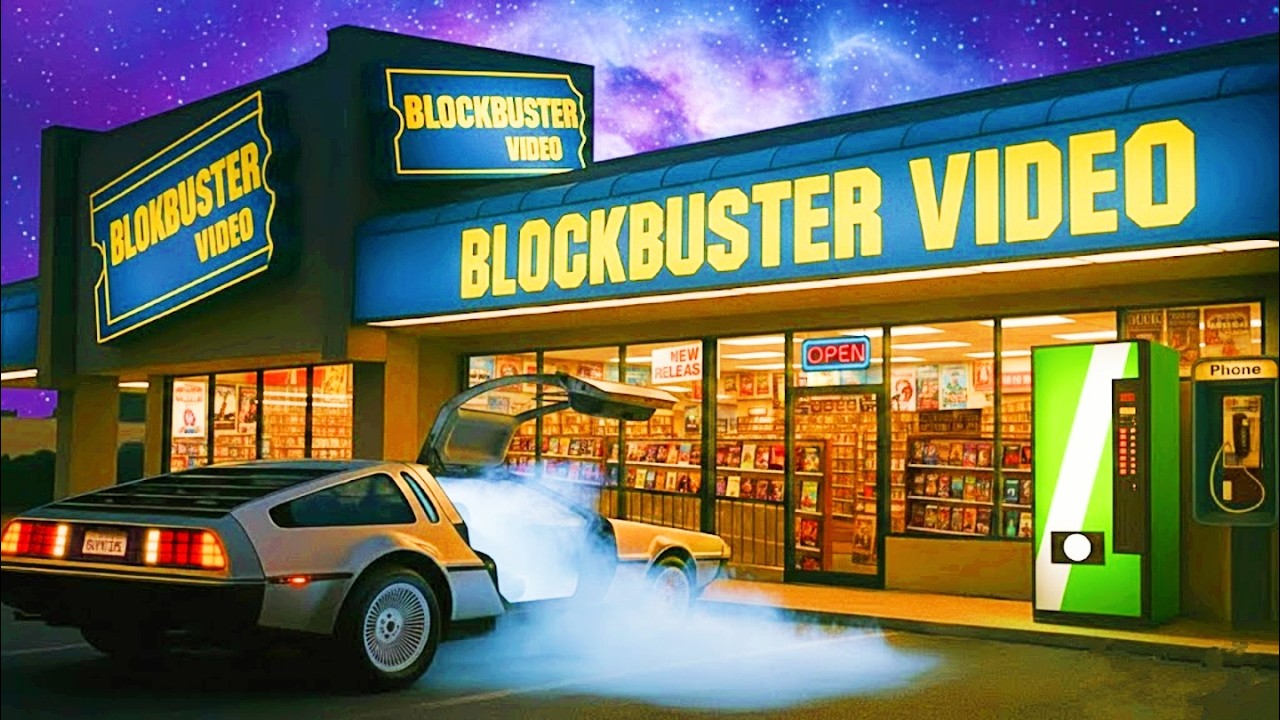 THEY SERIOUSLY MADE A GAME LIKE THIS?..... BLOCKBUSTER VIDEO STORE SIMULATOR
