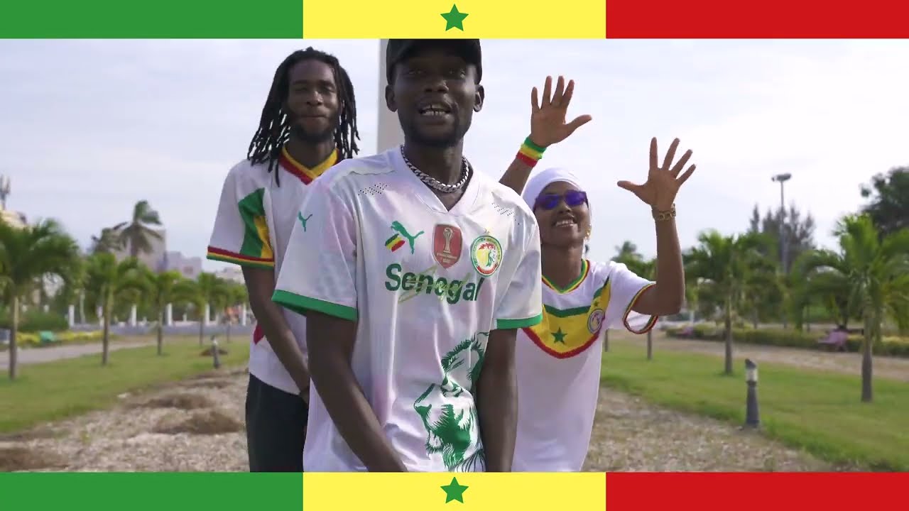 Jo Lakro-Allez les lions feat  khalifa Ndoumbelane, Barenzo, Amina, Xipili