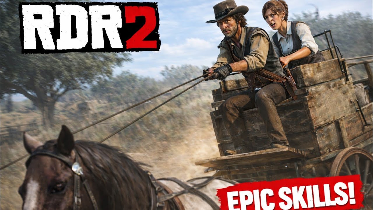 RDR2 Mein Wagon Chalana Itna Hard Hoga? 😳 |Red Dead Redemption2