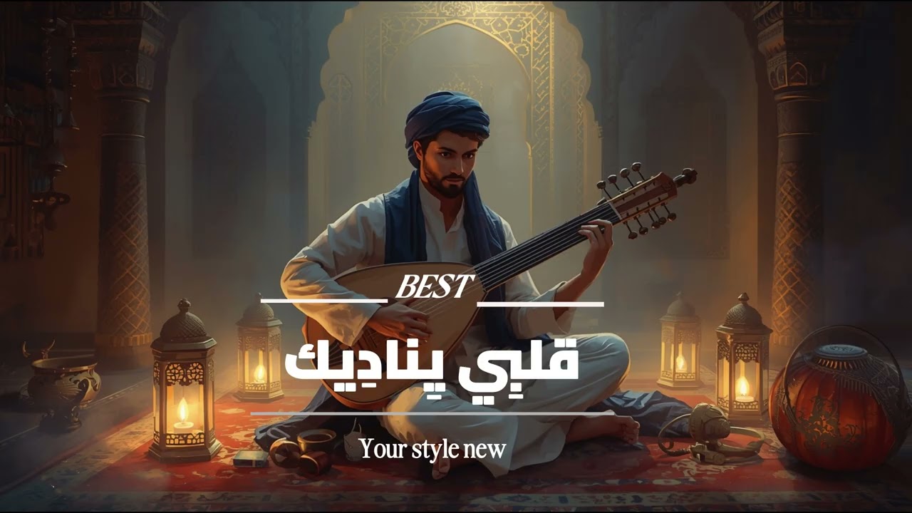 قلبِي يِنادِيك | My Heart Calls You – Deep Emotional Arabic Music