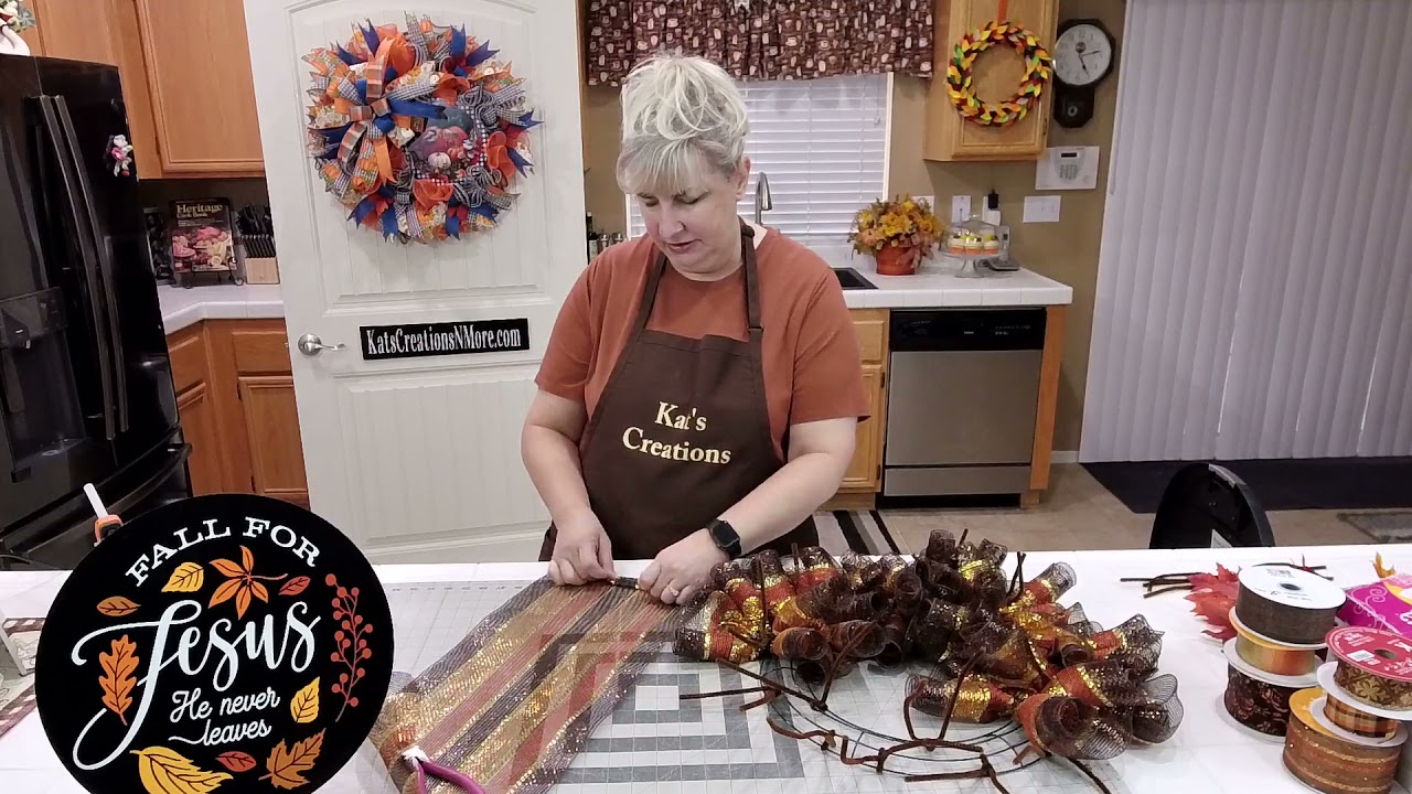 How to Make a Fall for Jesus Religious Inspired Wreath Making Tutorial