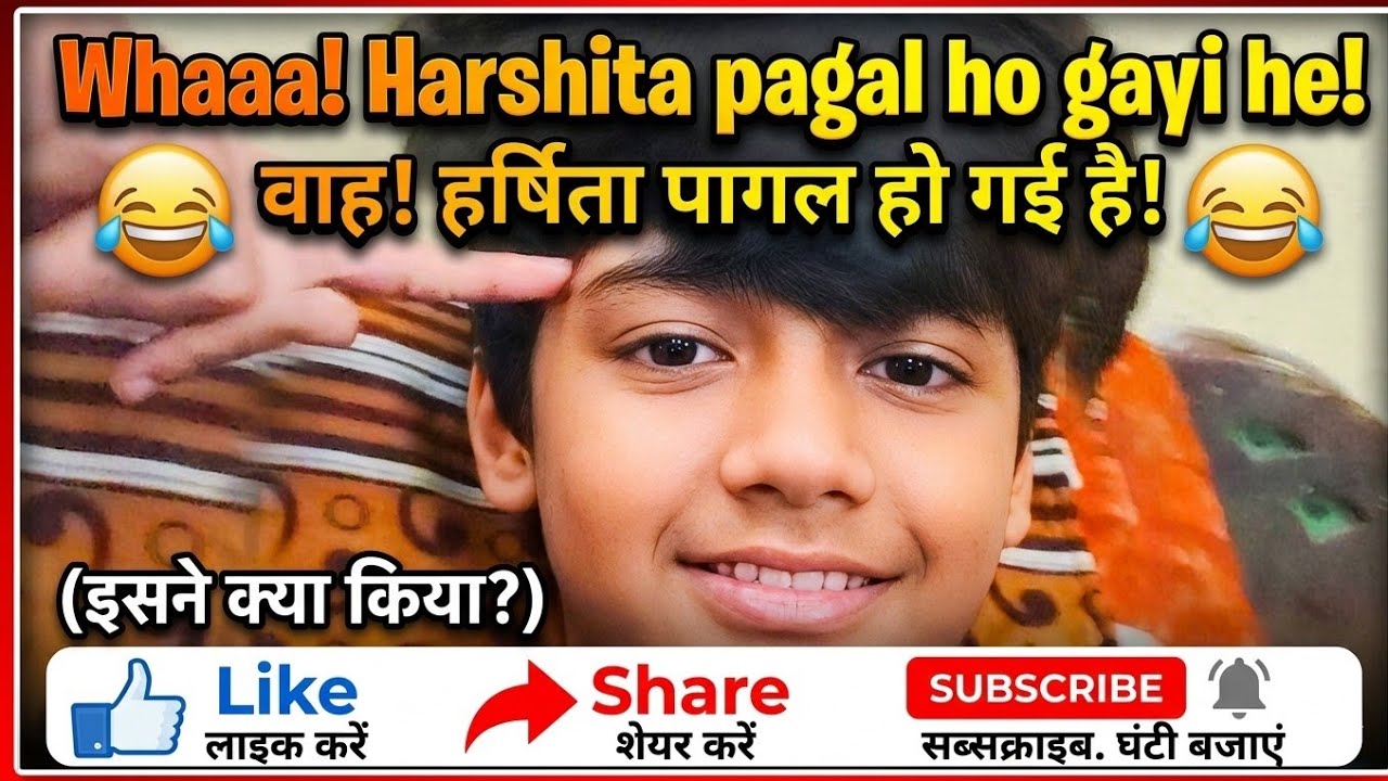 Guys harshita ajj pagal ho gayi he 😂😂Jaldi se vlog dekho 😂😂👍🏻