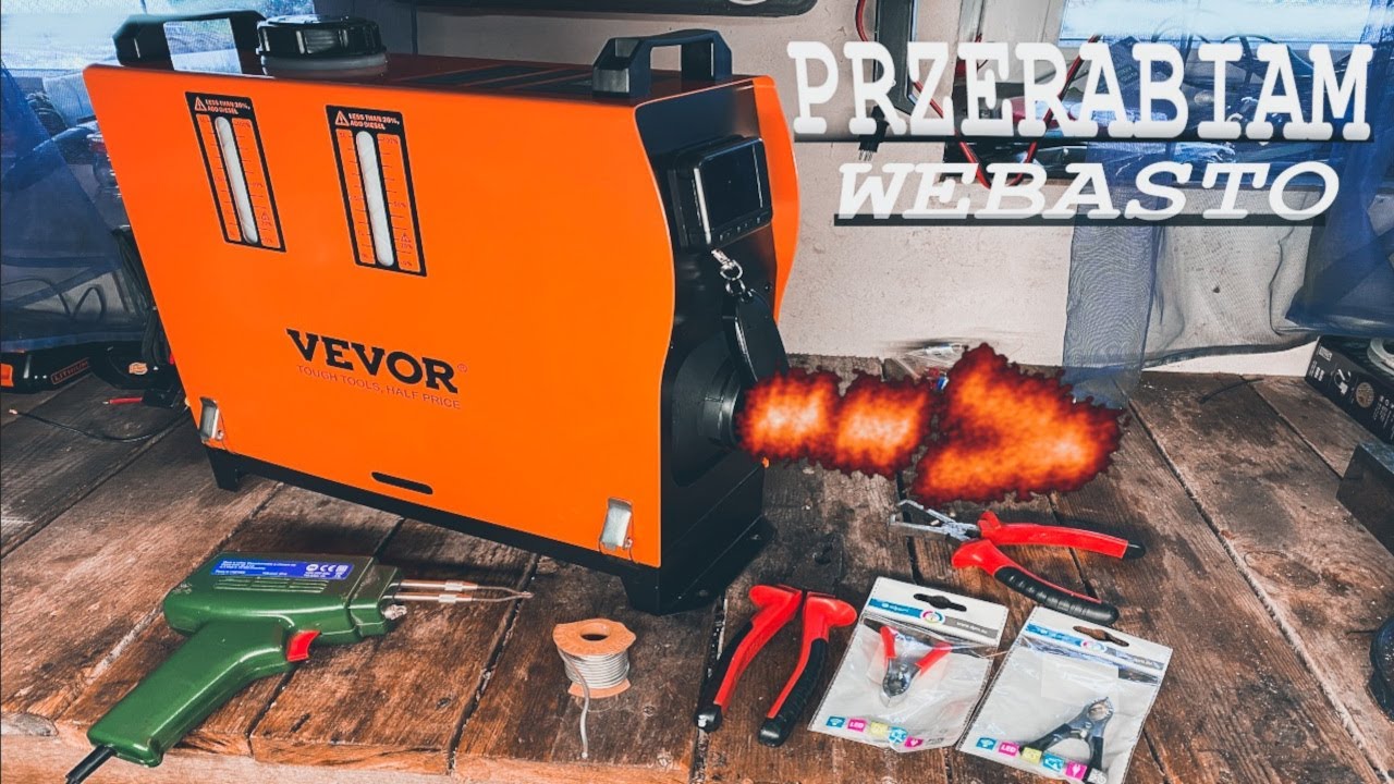 Webasto 5 - 8 KW Pierwszy start  |  SPALANIE  |  Przewody zasilające