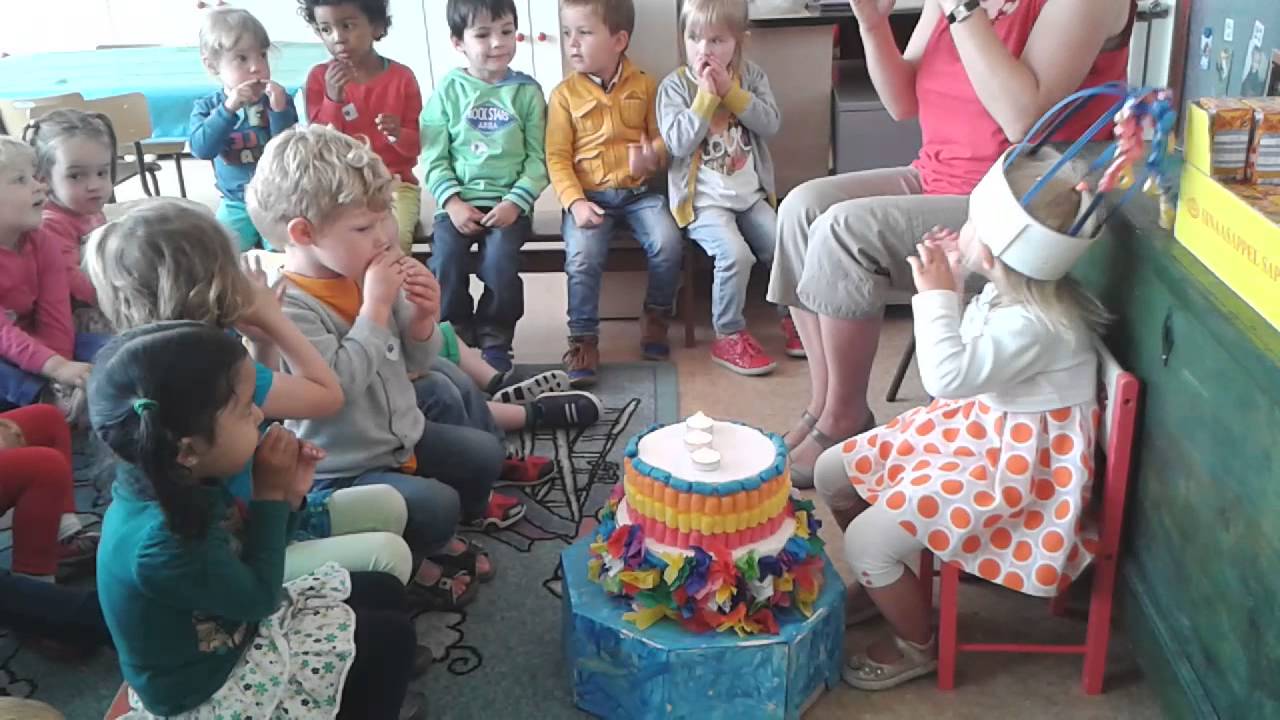 Verjaardag in de klas