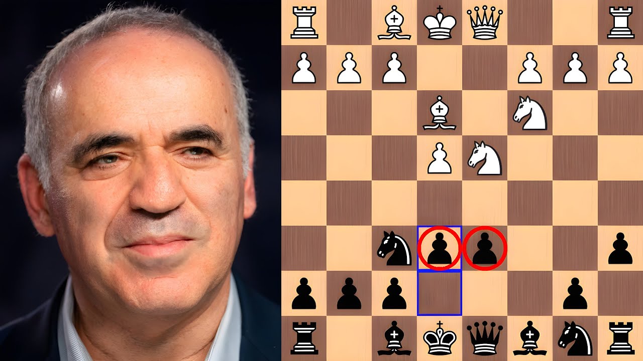 Каспаров побеждает английскую атаку за 26 ходов