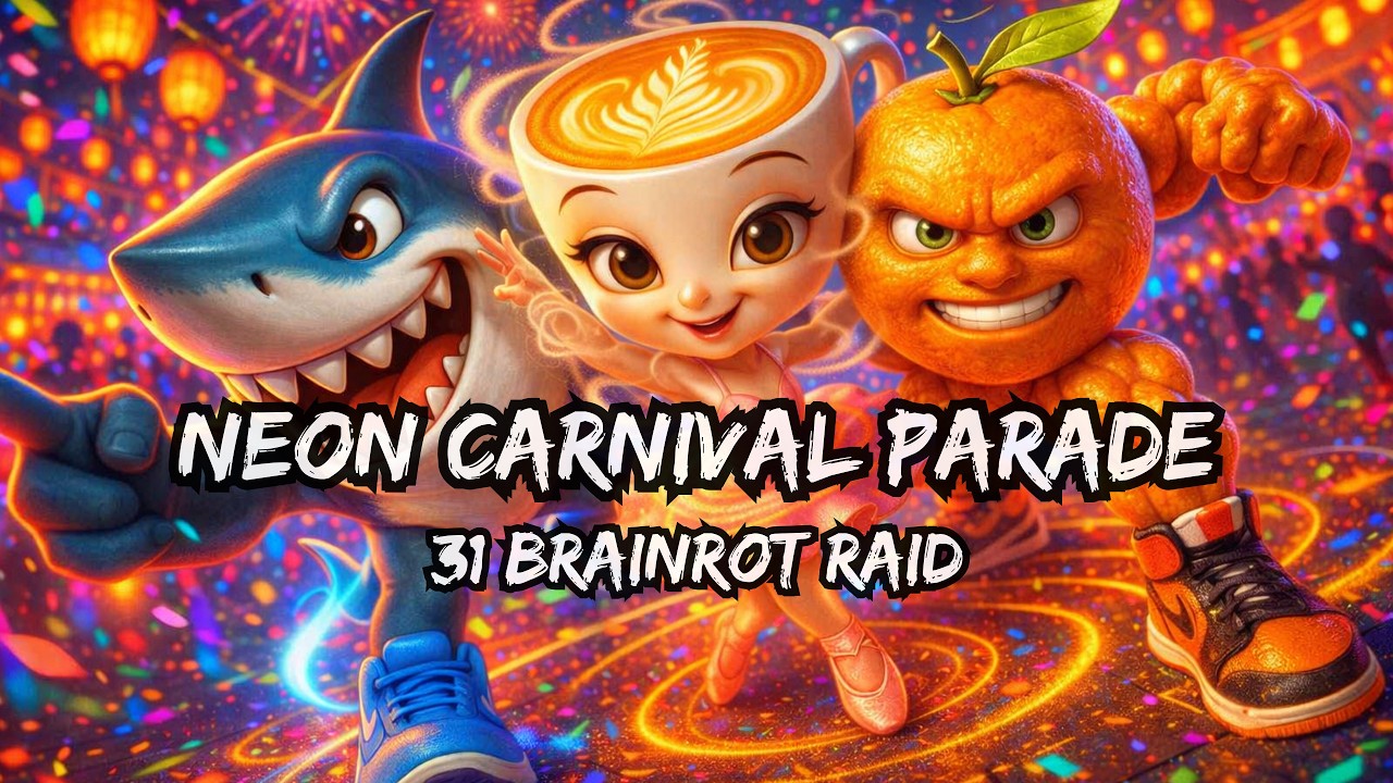 Neon Carnival Parade | Brainrot Opening Special