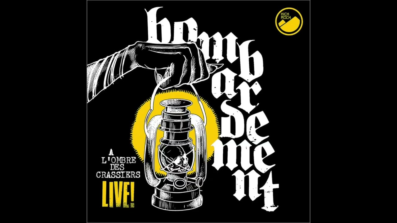Bombardement – À L'Ombre Des Crassiers • Live! LP (2025)