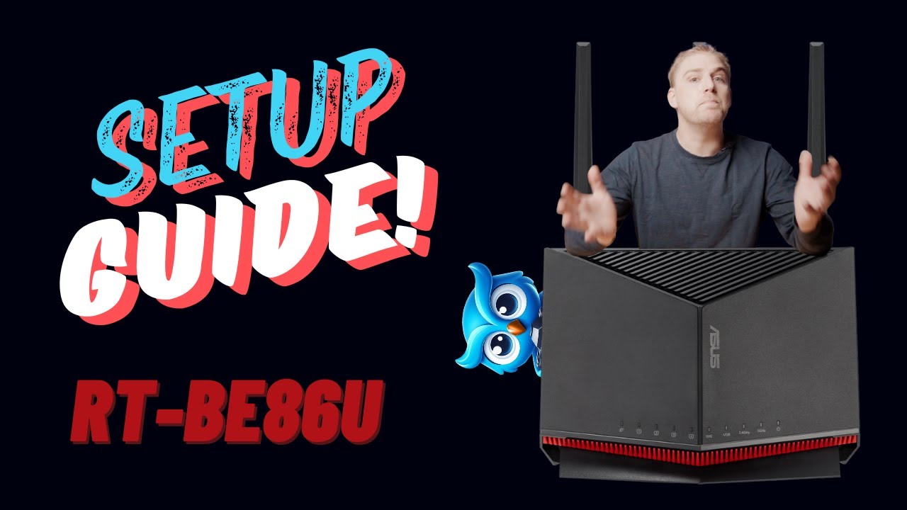 Распаковка и настройка маршрутизатора ASUS RT-BE86U для максимальной производительности в играх