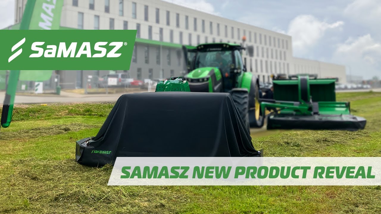 NEW Product Reveal - The SaMASZ XDF Front Mower arrives in NZ