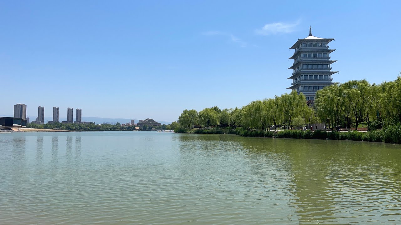 「4K HDR」Take a walk in the Expo Garden/今天立夏-在西安世博园散步！